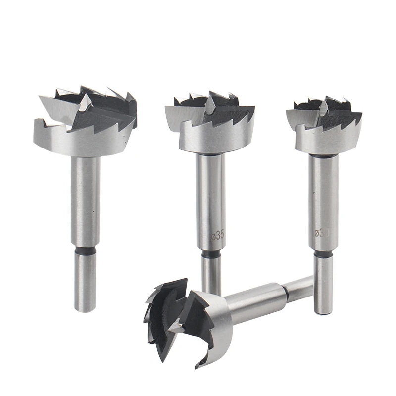 High Carbon 6mm-85mm Steel Forstner Drill Bit Woodworking Multi-Tooth Hole Saw