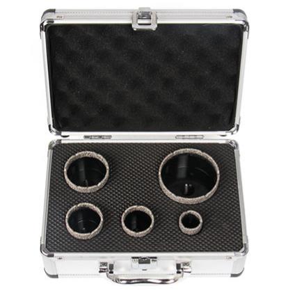 5pcs M14 Dry Vacuum Brazed Diamond Hole Saw