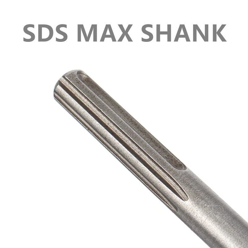 SDS MAX Shank Alloy Point Groove Gouge Flat Chisel Hammer Drill Bits