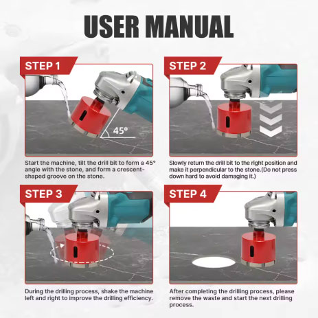 M14 Diamond Hole Saw durable wear-resistant type