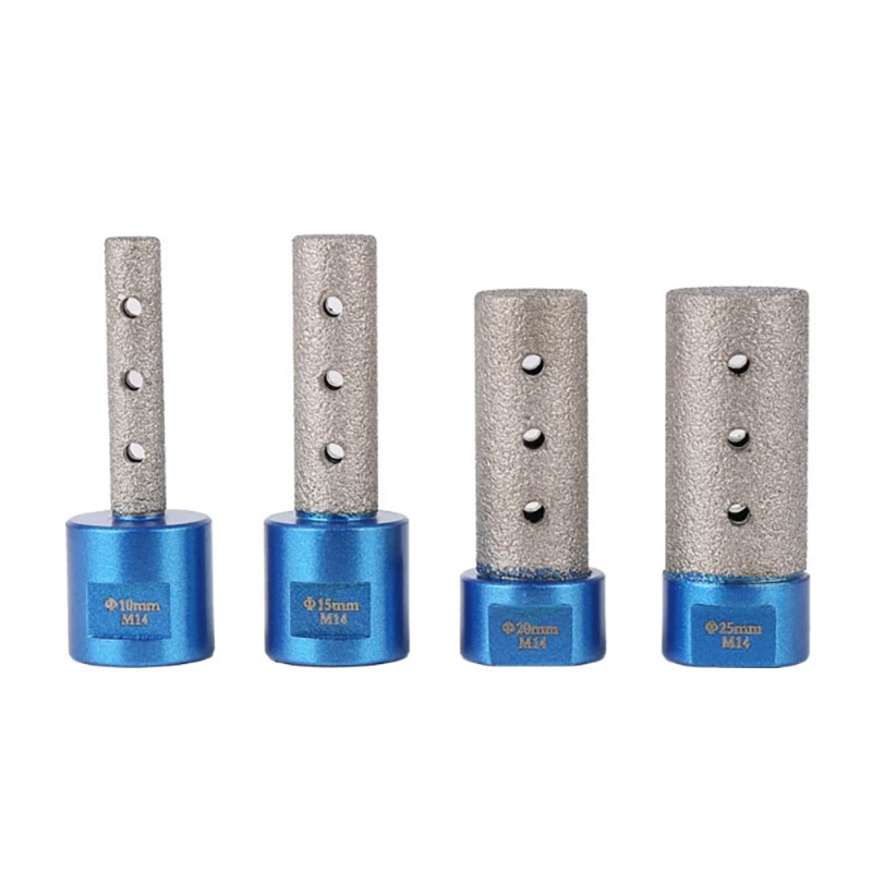 20mm Angle Grinder M14 Thread Vacuum Brazed Diamond Ball End Mill
